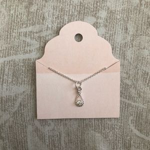 Handmade Dainty Teardrop Necklace